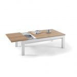 Mesa Elevable y deslizante MEDIS detalle rectangular moderna