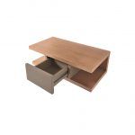 Modulo TOP de colgar con cajón moderno laca chapa natural