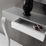 Conjunto Recibidor moderno DIVANI detalle apertura cajon