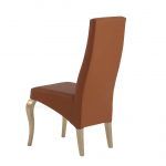 Silla de Comedor DIVANI moderna tapizada patas chipendal