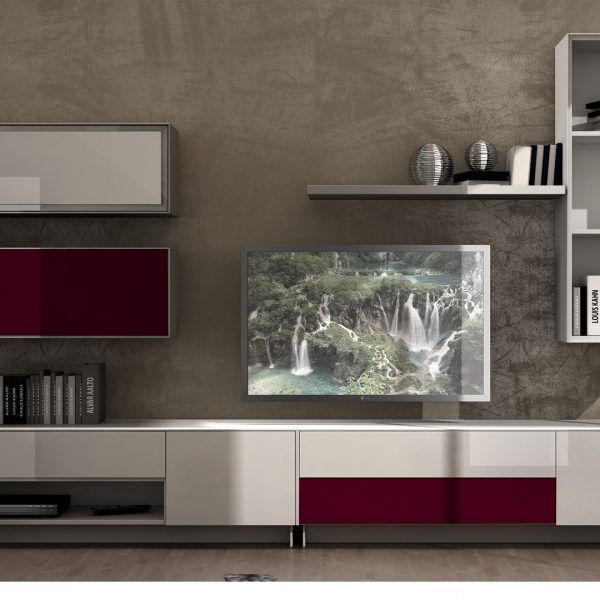 composición salon moderno rubi -02 laca comedor muebles