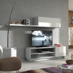 mueble moderno composicion rubi 04 salon comedor laca