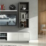 detalle mueble salon moderno rubi 05 laca push comedor