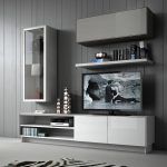 mueble salon moderno rubi 06 laca vitrina comedor