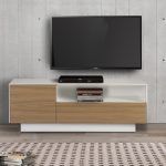 mueble t.v. moderno rubi 150 cm. laca chapa push salon comedor