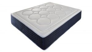 detalle colchon alpes memory cold & hot viscoelastica reversible descanso dormitorio