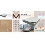 flyer colchon marsella super soft carbono enrollado viscoelastica descanso confort dormitorio