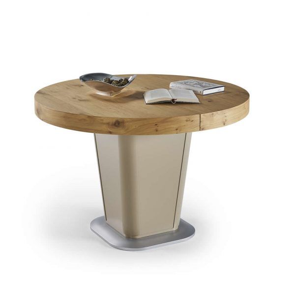 Mesa de Comedor extensible SAVONA Redonda comedor moderna