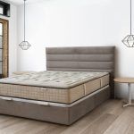Cabezal dormitorio matrimonio RODANO tapizado moderno acolchado