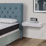 Mesita noche moderna flotante TERRA cajon dormitorio matrimonio o juvenil