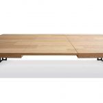 Detalle mesa de Comedor Rectangular KOSMO extensible moderna