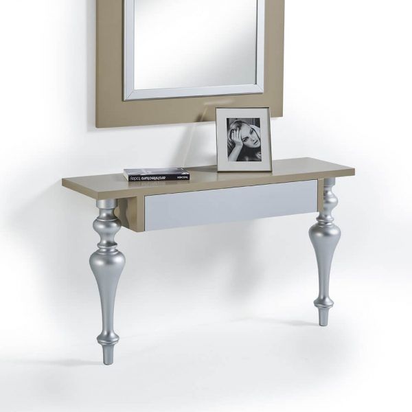 conjunto recibidor retto wood moderno colgar laca