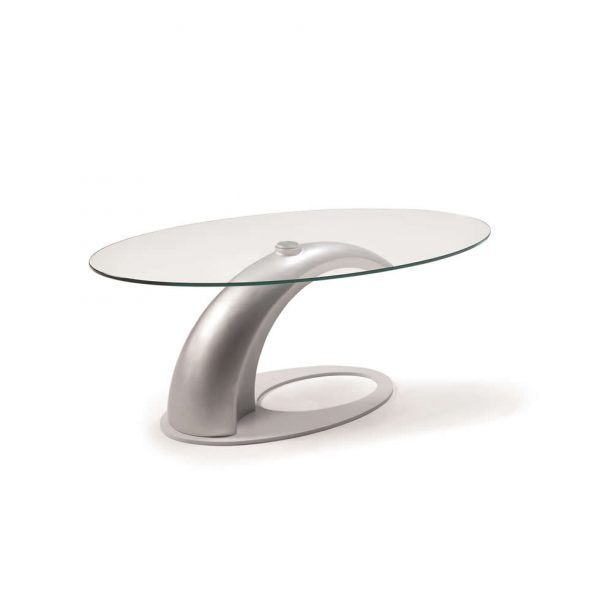 Mesa de Centro OLA eliptica fija resina