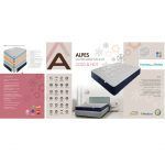 colchon viscoelastica dormitorio cold & hot alpes reversible