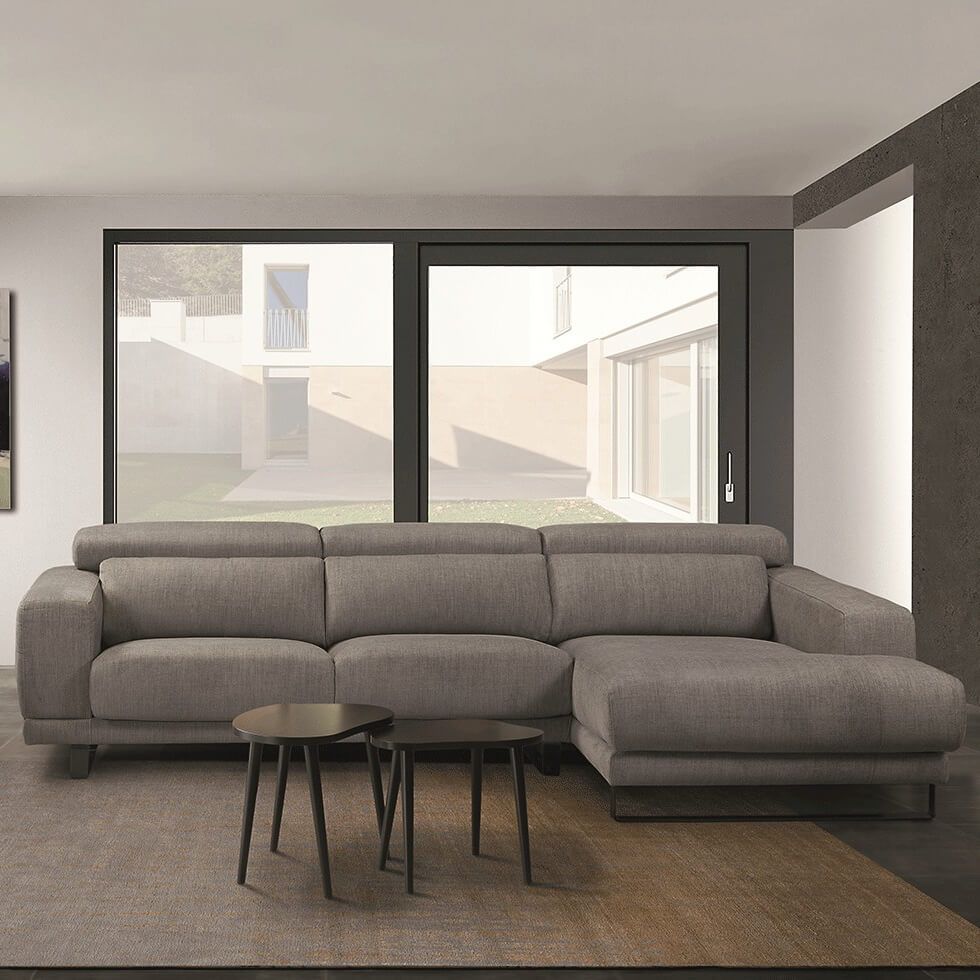Sofá diseño moderno modelo AMBAR Sofá moderno AMBAR DESLIZANTE
