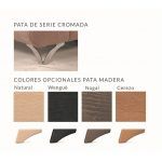 Sofa DOROTY deslizante abatible patas madera acero Pedro Ortiz