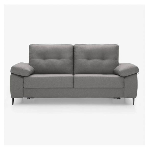 sofa cama moderno salom tapizado apertura italiana patas acero
