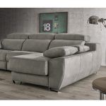 sofa chaiselongue salon moderno air relax electrico reclinable patas acero tapizao