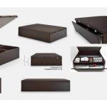 detalles canape madera scarpa frontal abatible zapatero gran capacidad dormitorio descanso