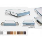 canape tapizado little-boots gran capacidad cajones dormitorio