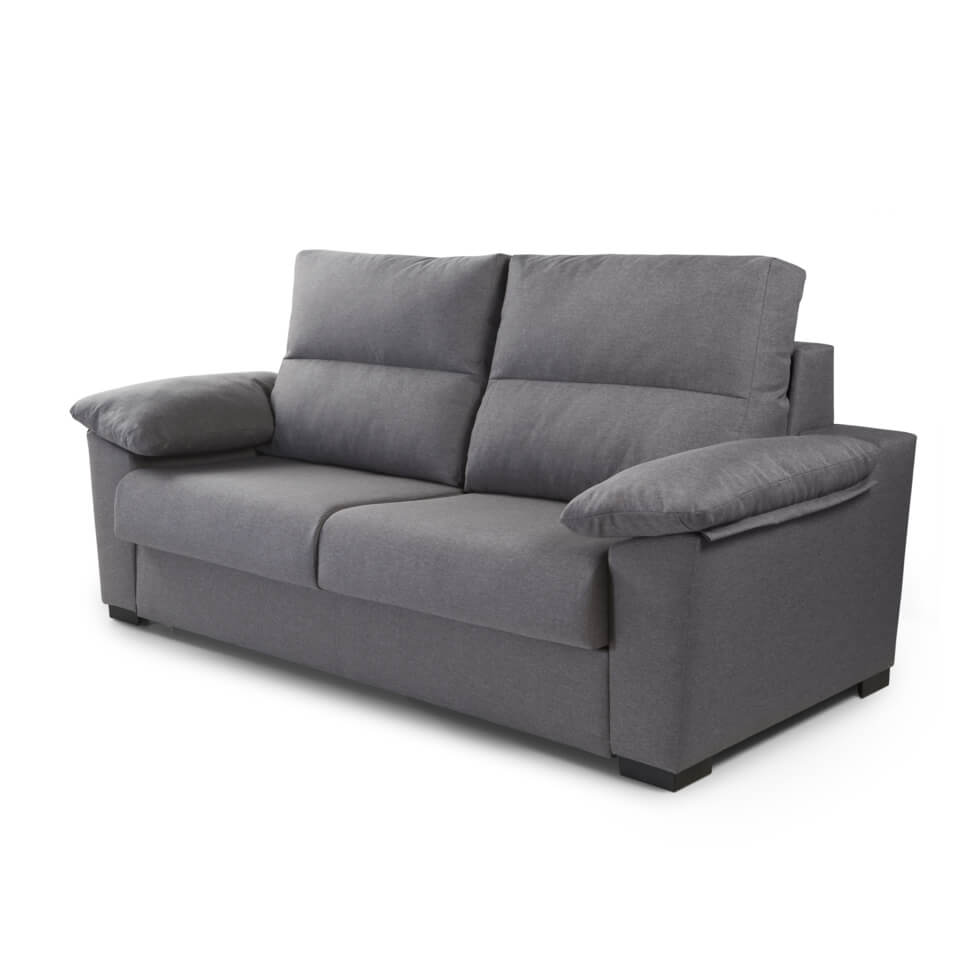 Sofá cama italiana TRINITY de 3 plazas tapizado sofa cama apertura italiana trinity moderno salon o dormitorio