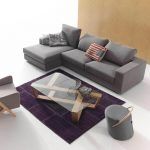 ambiente pouff tapizado OPOF contemporáneo moderno salon