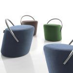 pouff tapizado OPOF contemporáneo moderno salon