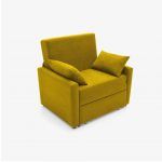sillon cama moderno tapizado isa manual