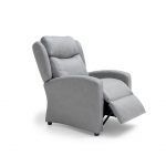 sillon relax moderno blanca tapizado elevador salon