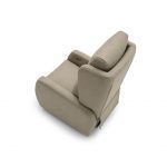 detalle sillon relax electrico roxan salon moderno