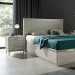 Mesita noche CAPRI dormitorio matrimonio juvenil con cajones