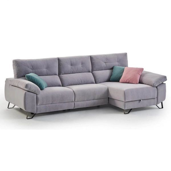 Sofa Chaiselongue salon moderno Relax motorizado LUSINI