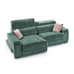 Sofa cama OLIMPO deslizante asientos y brazos salon