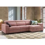Ambiente salon moderno sofa chaiselongue OLIMPO cama deslizante arcon