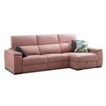 Sofa chaiselongue moderno salon OLIMPO deslizante en bloque