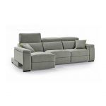 Sofa chaiselongue moderno asientos brazos deslizantes salon desenfundable