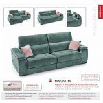 Sofa cama OLIMPO asientos brazos-arcon deslizante en bloque