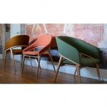 Silla hosteleria FRIDA moderno patas nordicas