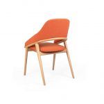 Silla hosteleria FRIDA en moderno patas nordicas
