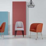 Silla THADER para hosteleria tapizada