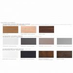 muestrario acabados catalogo vanguard madera chapa natural metal moderno
