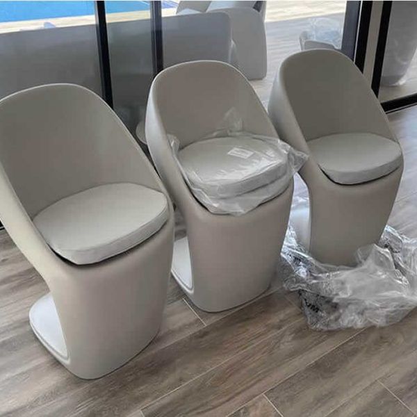 sillon muebles exterior o jardin moderno con cojin