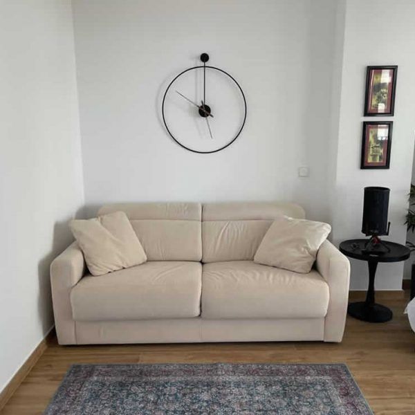 Sofa moderno brazo estrecho 2 plazas