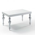 mesa comedor extensible retto wood moderna rectangular laca salon