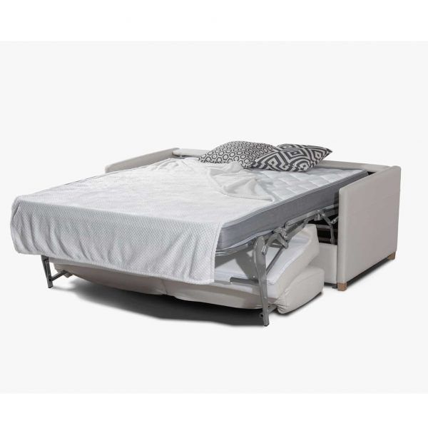 detalle sofa cama salon moderno pekin descanso tapizado apertura italiana