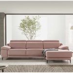 ambiente sofa chaiselongue moderno deslizante abatible desenfundable patas metalicas