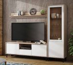 Mueble para salón moderno MENORCA 200 cm. modular en melamina