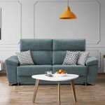 sofa cama moderno estela patas madera sistema apertura italiano tapizado confort desenfundable descanso dormitorio salon