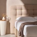 detalle ambiente cabezal tapizado class moderno colgar dormitorio matrimonio