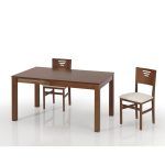 mesa comedor rectangular extensible savina moderna haya salon